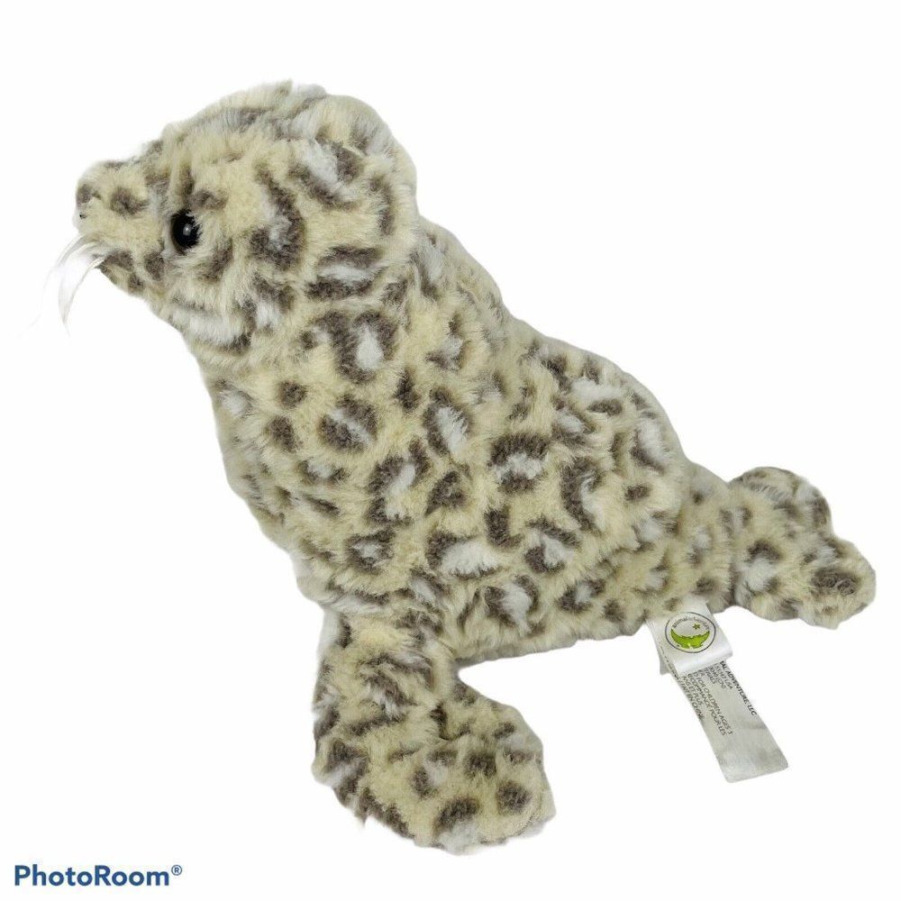 Leopard Seal Animal Adventure Spotted 10" Plush Stuffed Animal Sea Life Arctic